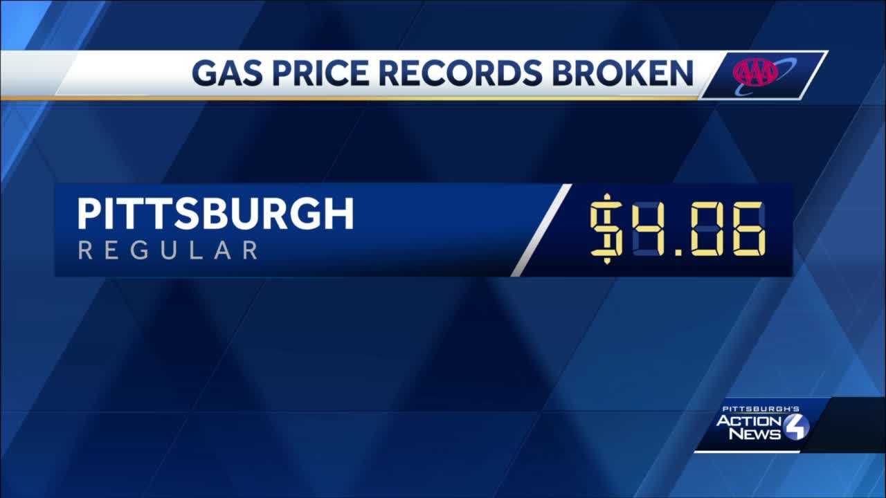 Surge In Gas Prices Break Records In Pittsburgh