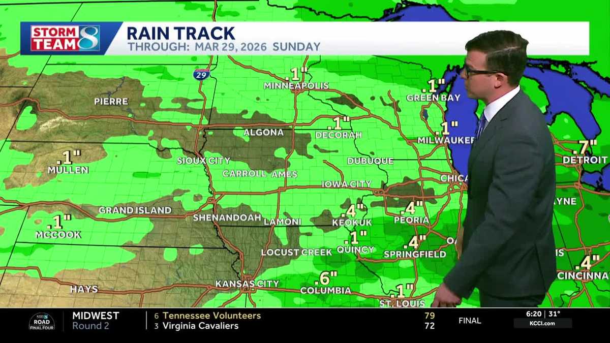 Iowa weather: Another spring temperature swing through this week
