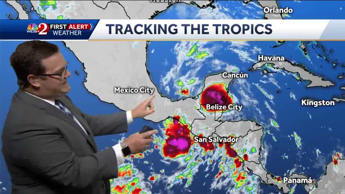 Rain chances increase over the next few days