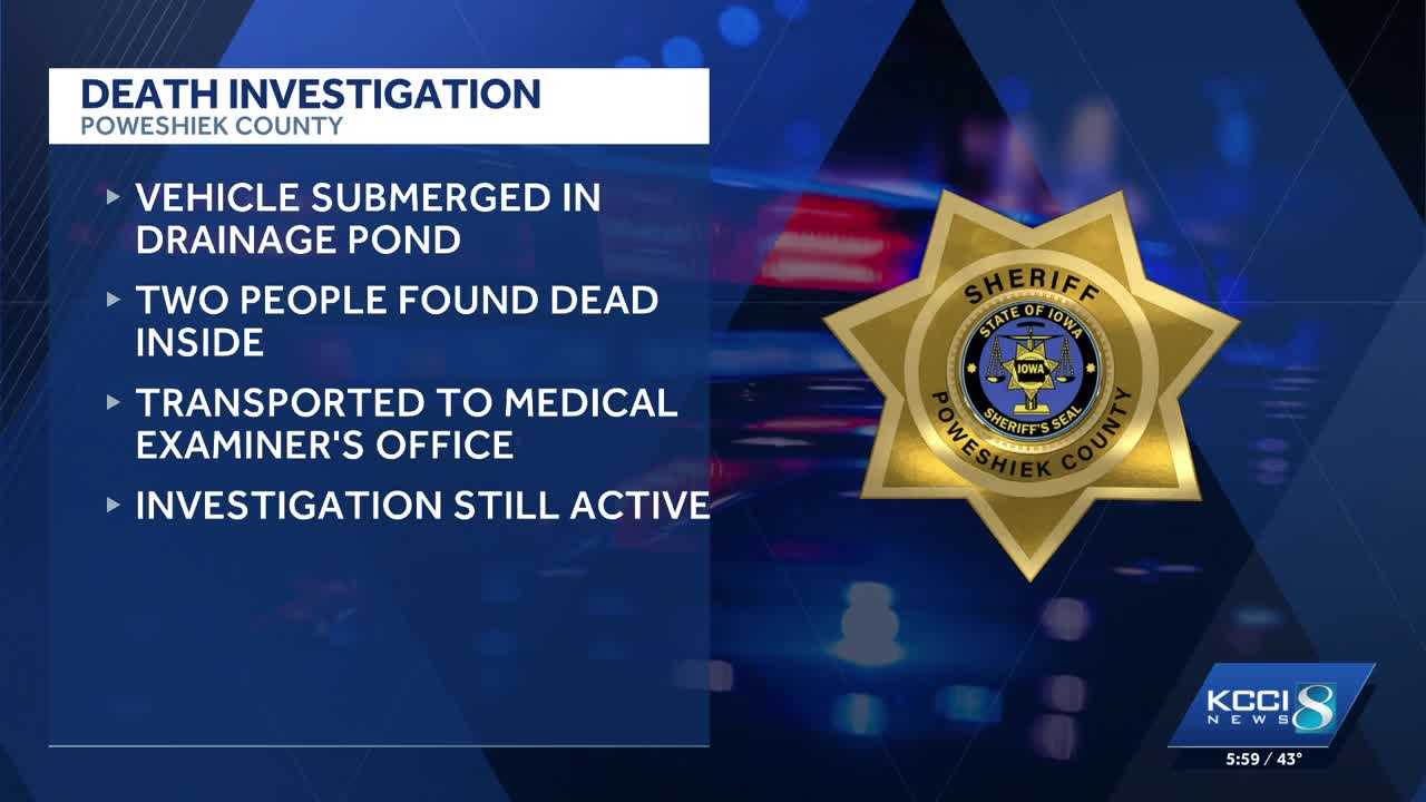 2 people found dead in submerged vehicle near Montezuma, investigation underway