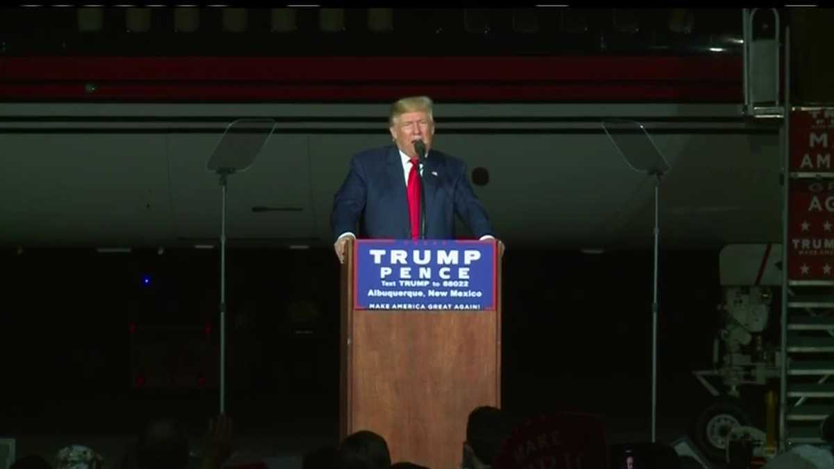 WATCH: Donald Trump campaign rally in Albuquerque