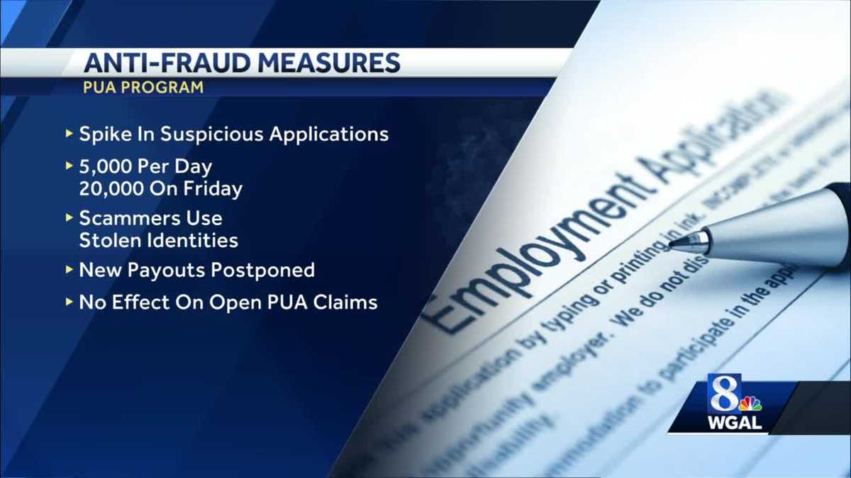 Some Pa. Pandemic Unemployment Assistance payments delayed