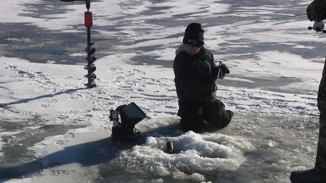 Ice fishing tournament brings community together on the Ice at Whitehawk Lake