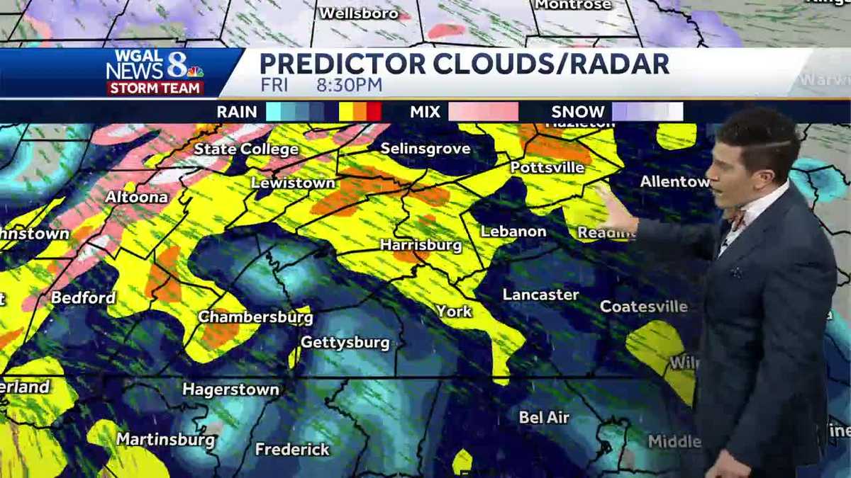 IMPACT FRIDAY: Next system brings more rain and wind