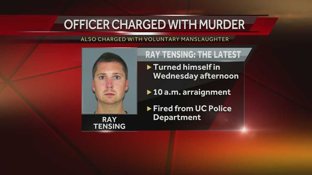 Former UC police officer to be arraigned on murder charge Wednesday