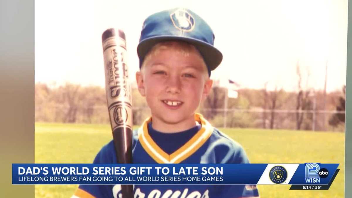 Wisconsin dad plans to honor late son at World Series games