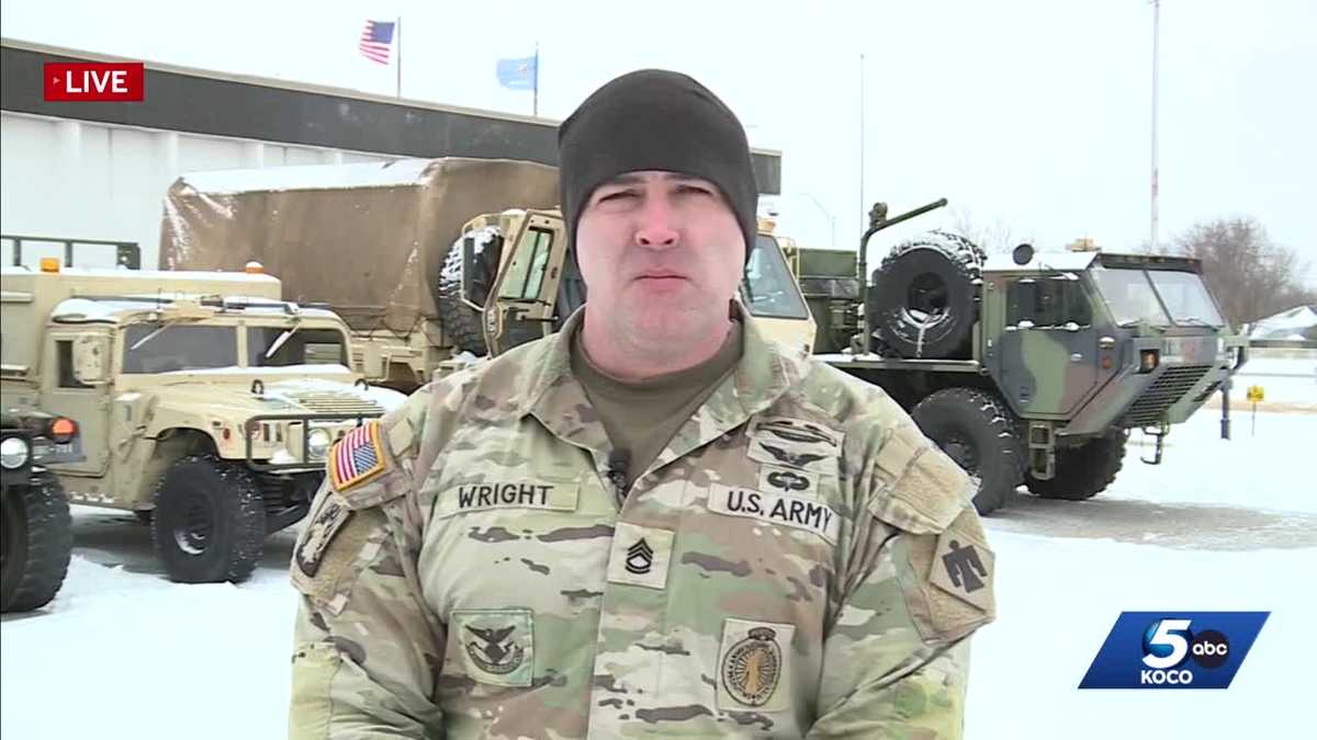 Oklahoma National Guard and troopers remain ready to help stranded motorists with SMART task force
