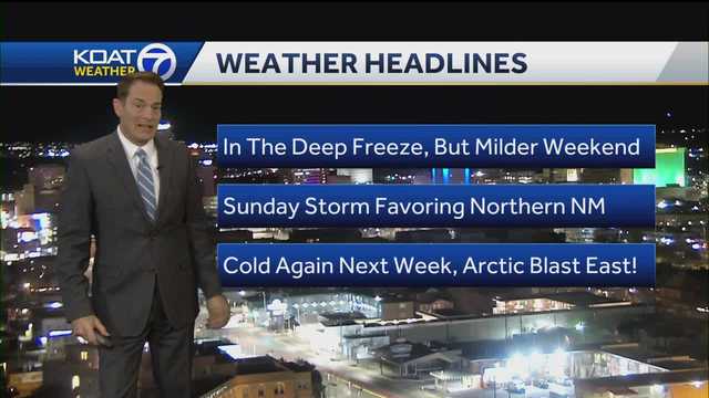 Bitter cold is back, but weekend does become slightly milder - Vimarsana News