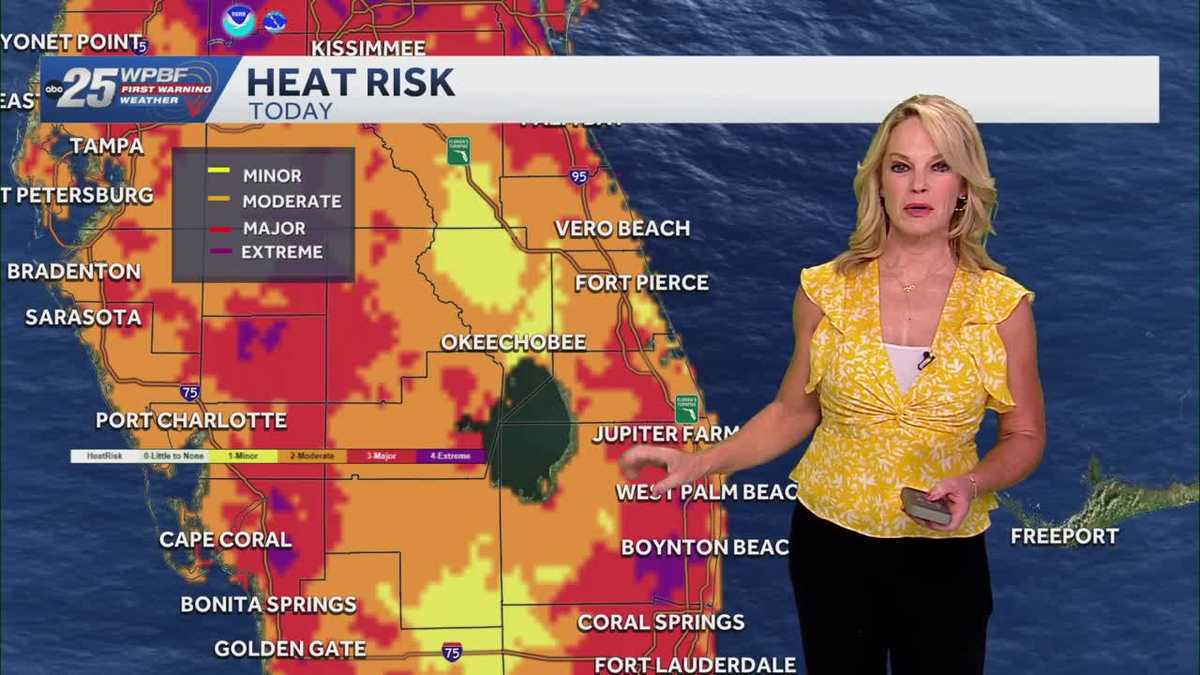 Dangerous heat and afternoon storms expected across South Florida