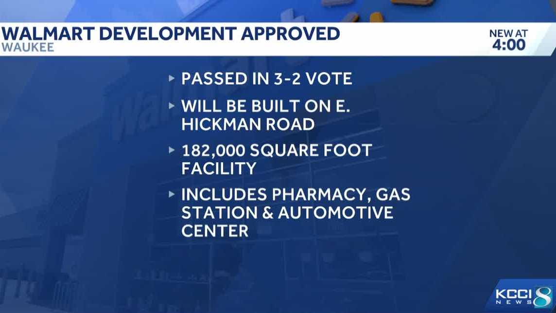 Walmart Supercenter approved for Waukee