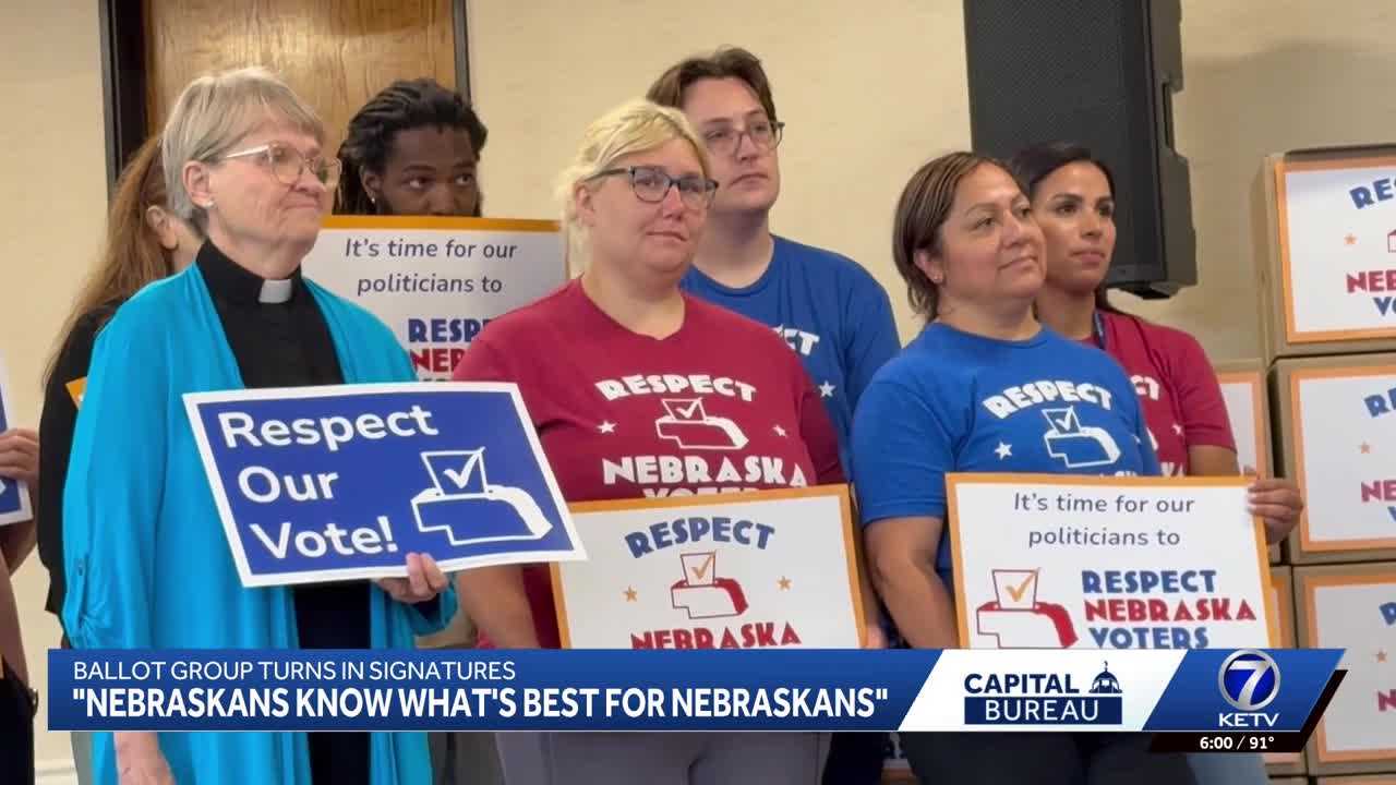 ketv.com - John Grinvalds - Respect Our Vote': Campaign submits signatures for ballot measure aimed at protecting voter-approved laws