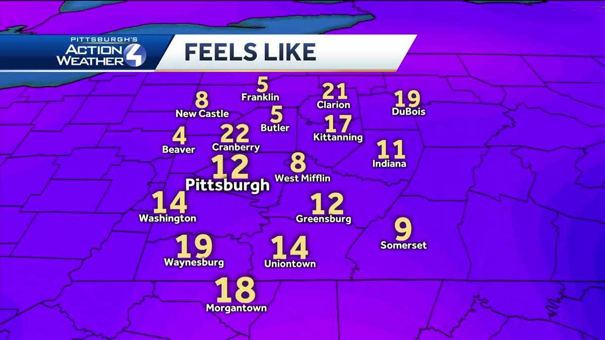 Breezy and Cold Day With Scattered Snow