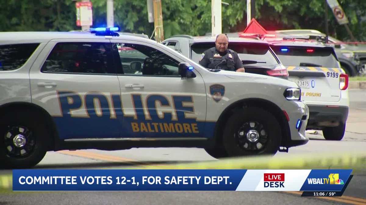 Baltimore committee approves neighborhood safety department proposal