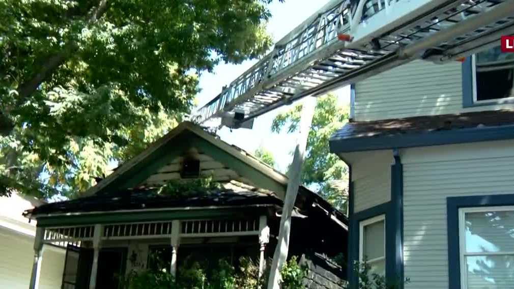1 injured after two Midtown homes catch fire