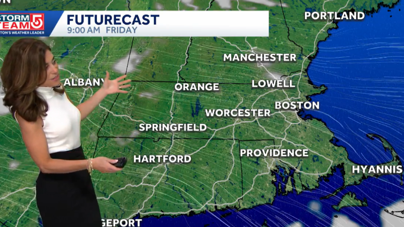 Video: Weekend rain, warmer Sunday ahead