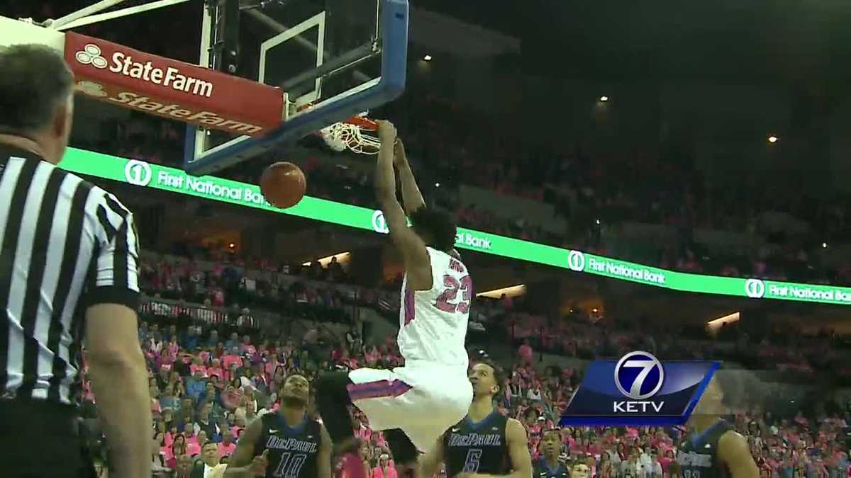 Creighton defeats DePaul in annual PinkOut game