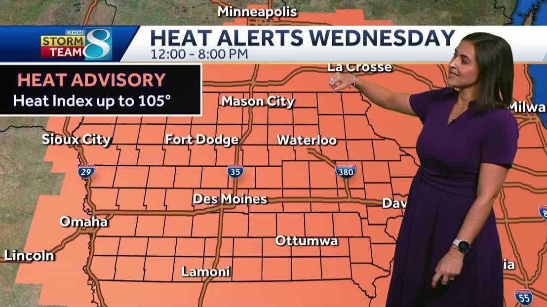 Des Moines weather: Summer heat and humidity is here to stay