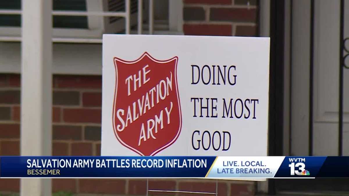 Salvation Army battles record inflation