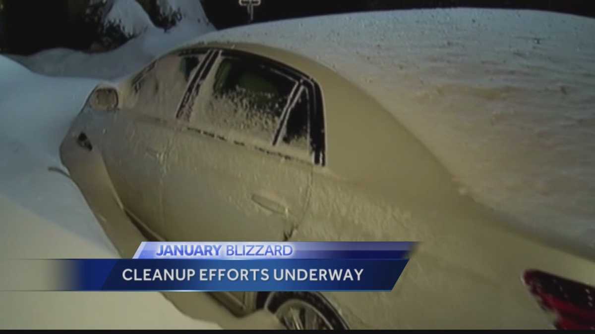 Northeast begins digging out from January blizzard