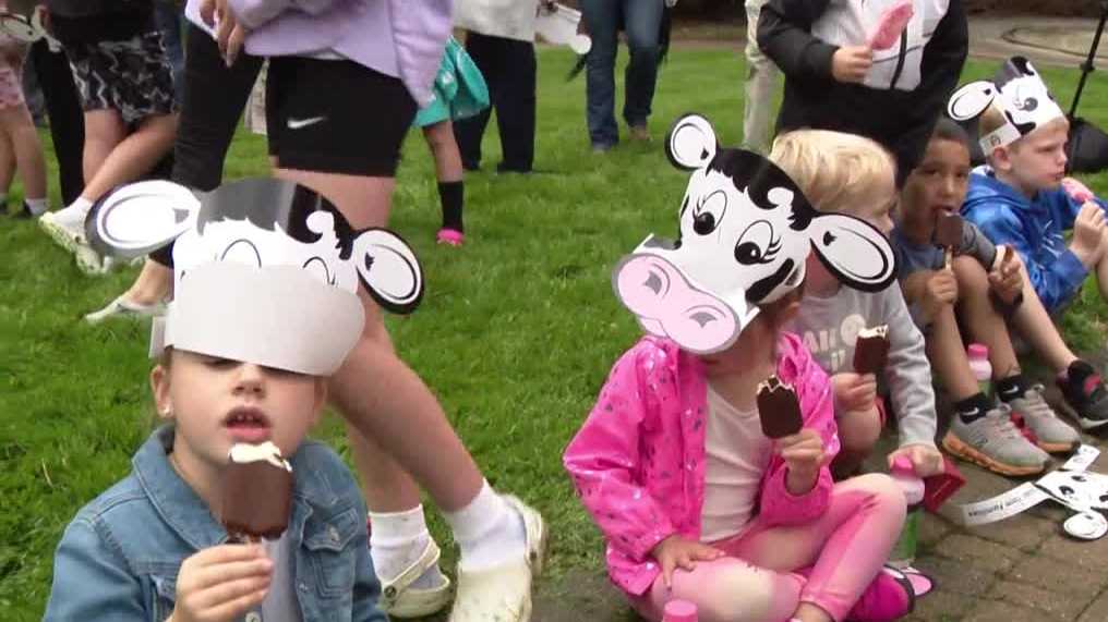 National Dairy Month: Children celebrated with ice cream and milk thanks to the hard work of Nebraska farmers