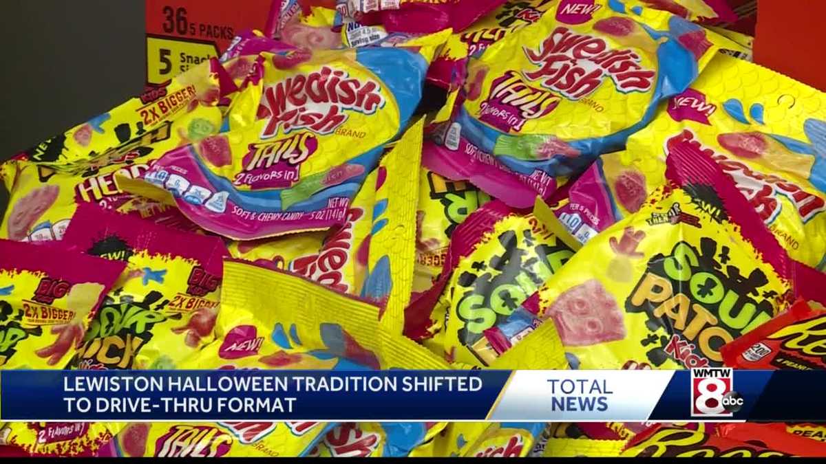 A Lewiston Halloween tradition goes "drivethru"