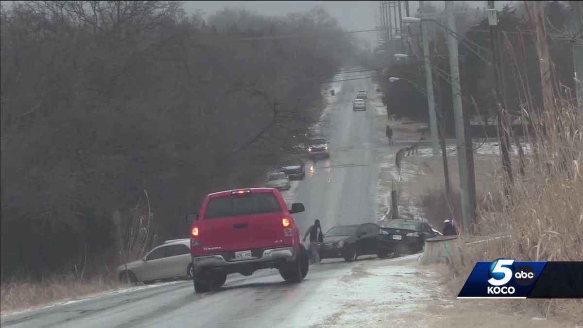 How long does it take to stop a car on icy conditions? - KOCO
