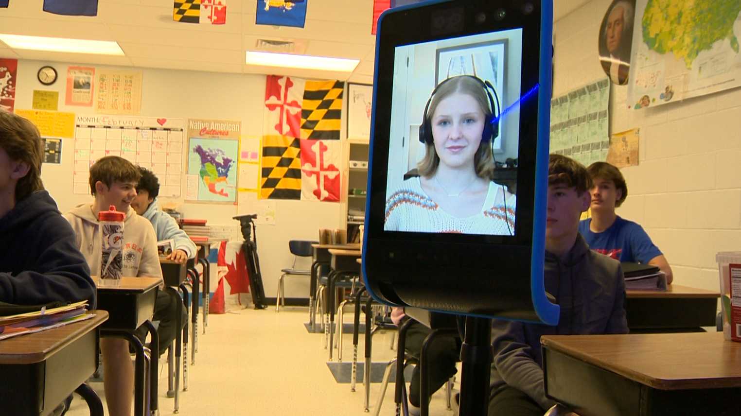 Robot helps middle schooler attend school remotely in AACO - Vimarsana News