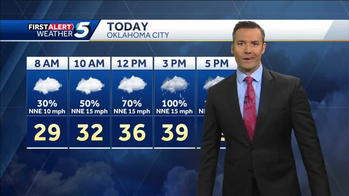 FORECAST: Cold and wet today, rain with some light ice