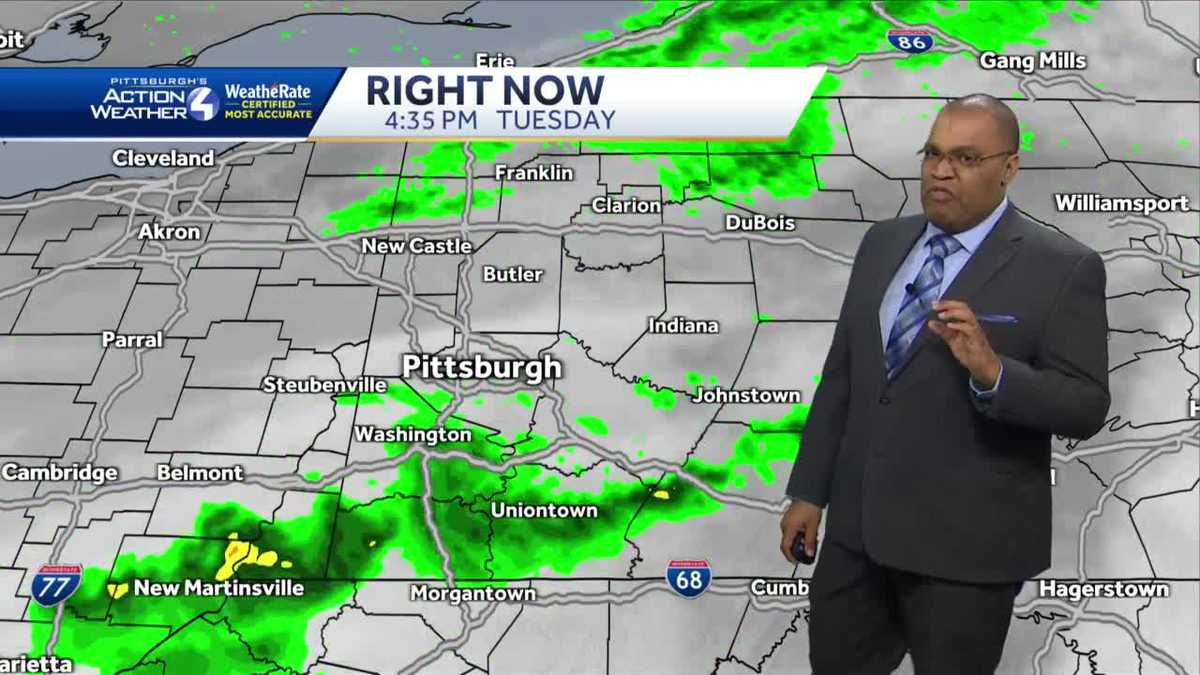 Warming up but rain on the way