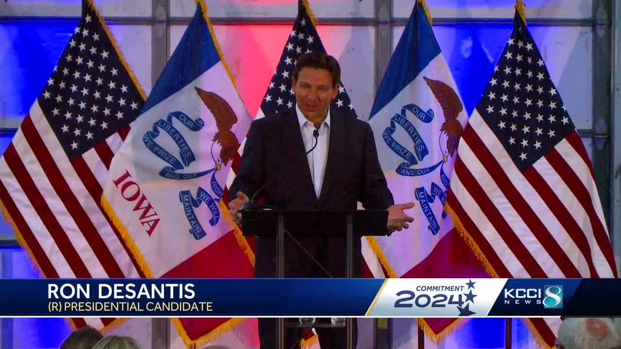 Florida Gov. Ron DeSantis Makes Multiple Stops Across Iowa