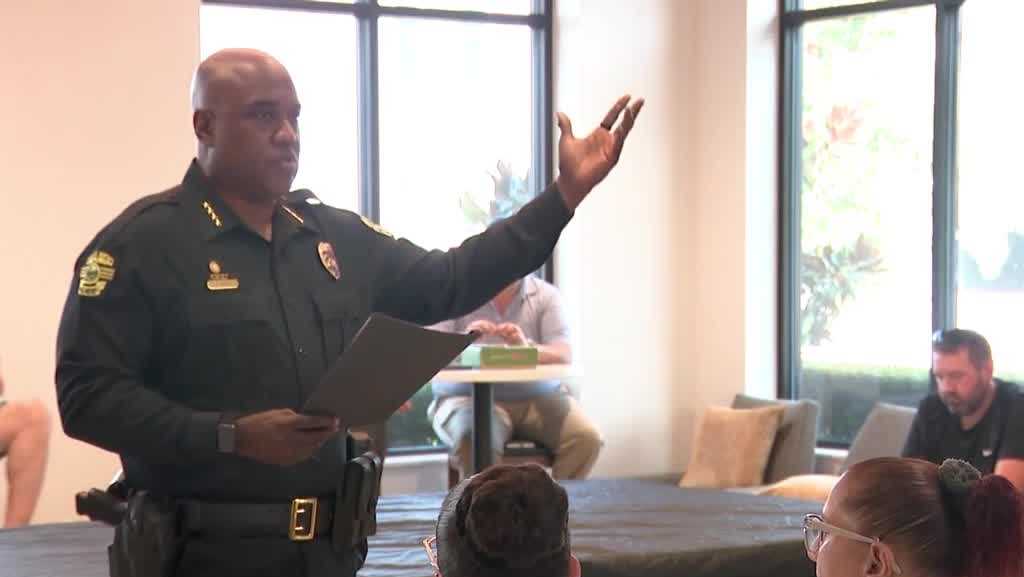 Orlando's police chief discusses crime trends in District 1