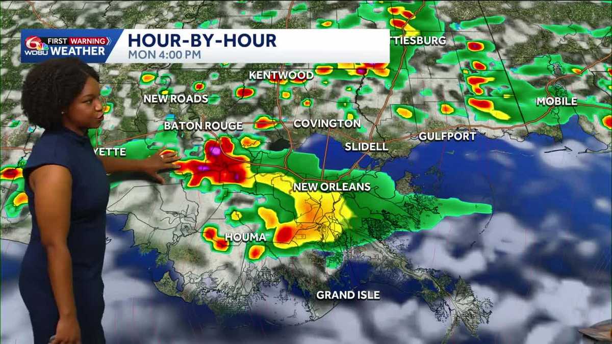 Hot start to June with daily showers, storms throughout the week