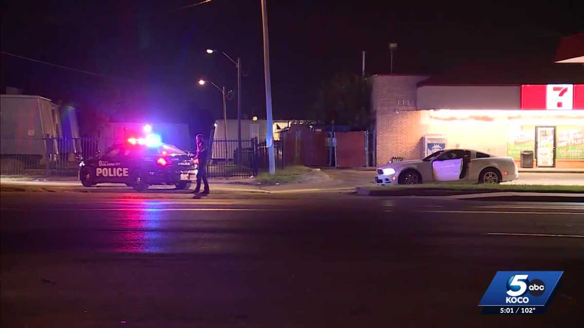 Two arrested, one suspect sought after Midwest City shooting and police chase