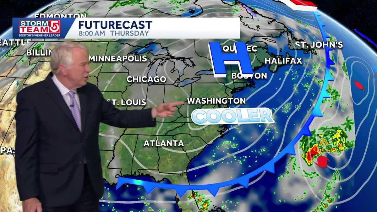 Video: Cloudy overnight, mostly sunny Tuesday