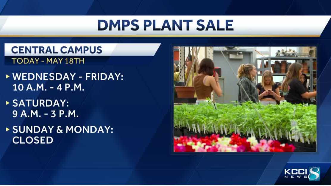 Central Campus horticulture program's plant sale runs through May 18 in