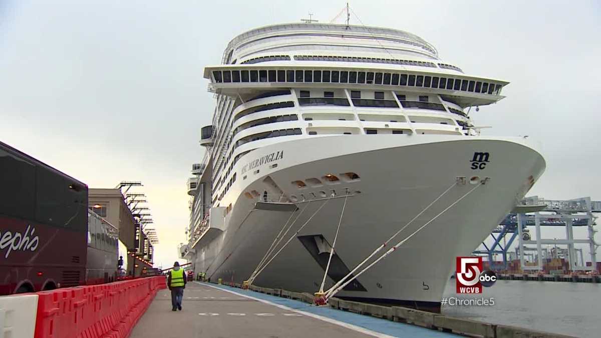 cruise ship boston today