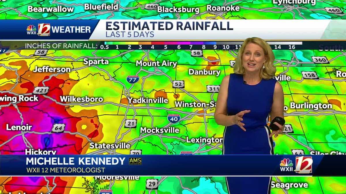 WATCH: Spotty Showers Overnight and More Rain Possible Through Late ...