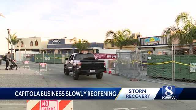 Capitola businesses slowly reopening following historic January storms - Vimarsana News