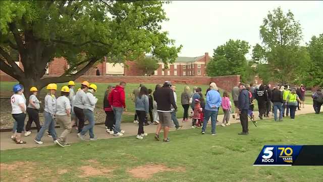 On the one-year anniversary of the EF2 tornado in Shawnee, volunteers gather to walk the town - Vimarsana News