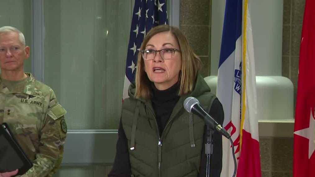 Iowa Gov. Reynolds: 'Our hearts are heavy' after National Guard members killed in Syria