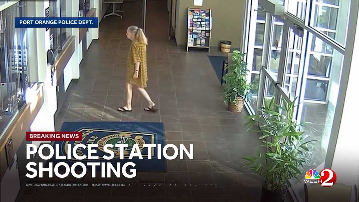 Armed woman shot a dozen times by police outside Florida station