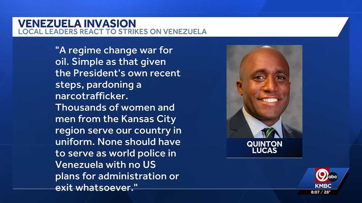 Politicians in Missouri and Kansas respond to Venezuelan strike