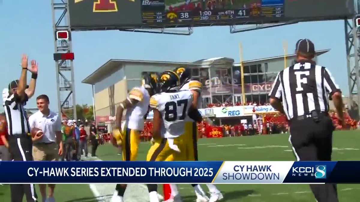 U of I, ISU extend CyHawk rivalry through 2025