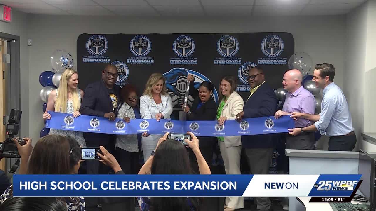 Worthington High School expands to support record enrollment in Palm Beach County