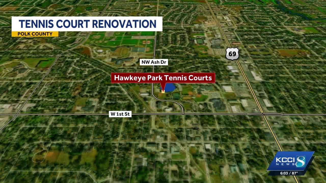 kcci.com - Ankeny to begin Hawkeye Park tennis court reconstruction next week