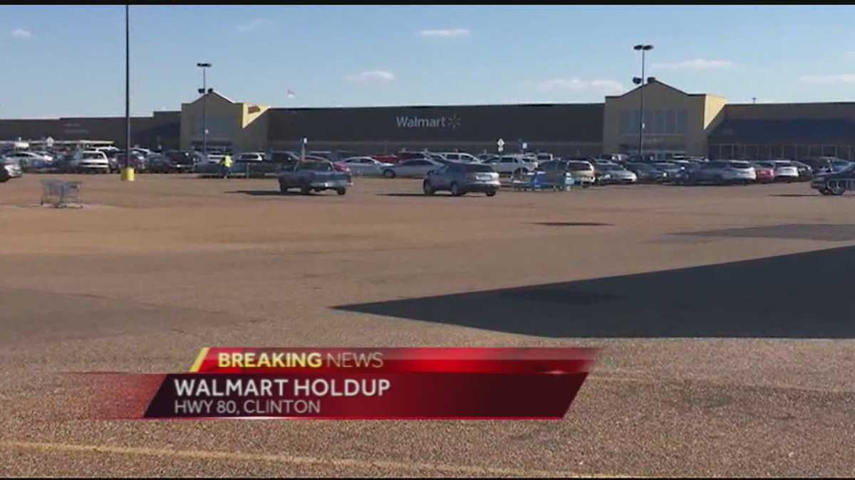 Robbery at the Clinton Walmart