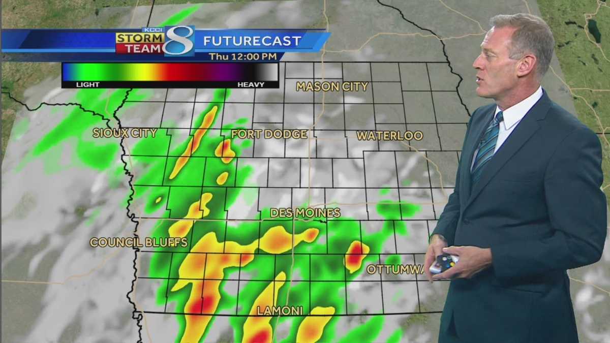 KCCI 8 video weather forecast