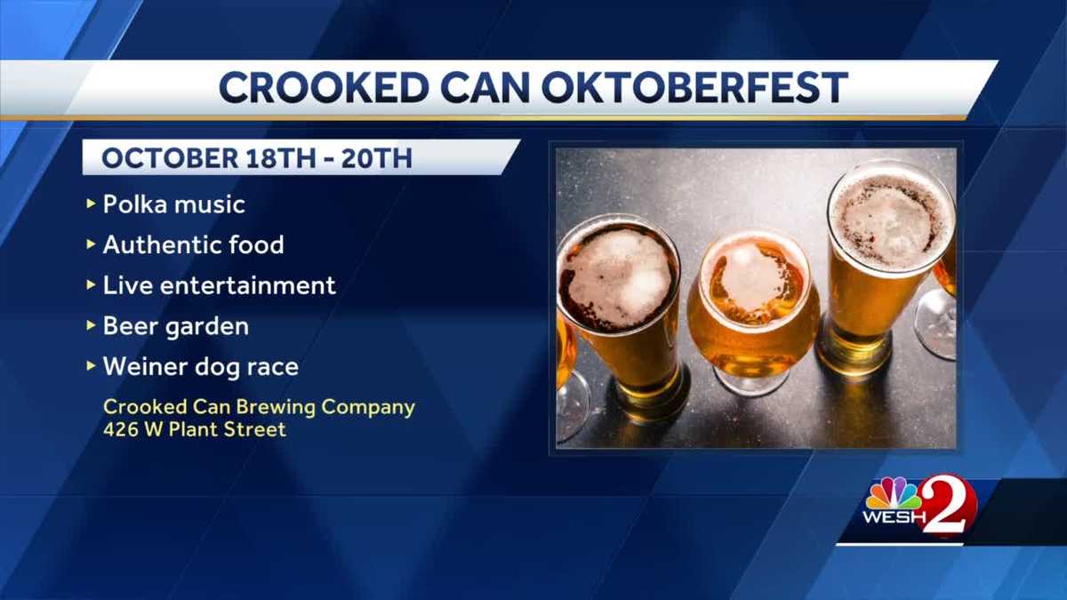 Crooked Can hosting Oktoberfest