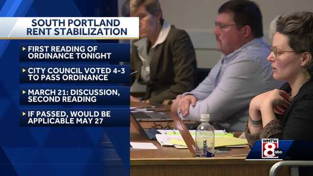City council moves South Portland rent stabilization ordinance forward - Vimarsana News