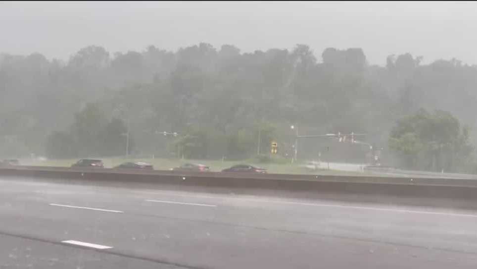 Heavy storms move through the Pittsburgh area